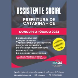 CATARINA-CE 2023  Assistente Social 