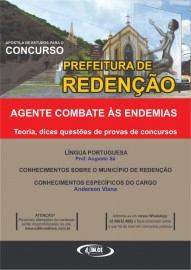 Apostila Agente de combates s Endemias - Prefeitura de Redeno - 2019