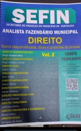   ...DIREITO Analista Fazendrio Municipal - Apostila SEFIN Teoria e questes (edital cebraspe 2023)  