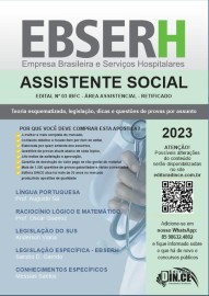 PDF .Assistente Social - apostila concurso Ebserh 2023 - Digital/PDF