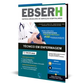 Ebserh 2025 Tcnico em Enfermagem editora elaborar concurso 