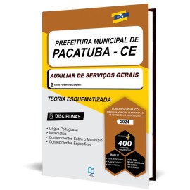 Pacatuba -ce  Auxiliar de Servios gerais  editora elaborar 