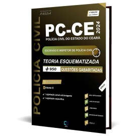 PCCE 2024   Inspetor  e Escrivo 