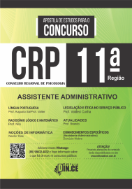 .CRP-11a / Apostila Assistente Administrativo Teoria e questes 2022 - impressa