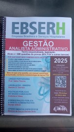  .Gesto analista administrativo - Apostila Ebserh - FGV 2025