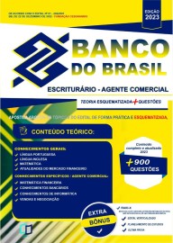 BANCO do BRASIL 2021 ESCRITURRIO Agente Comercial