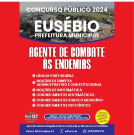 Agente combate as endemias editora sec 