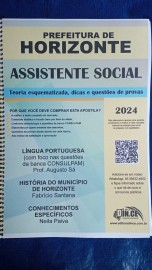 pdf Assistente Social- apostila Prefeitura de Horizonte - Teoria e questes CONSULPAM 2023 Digital