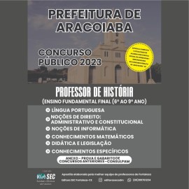 ARACOIABA-CE Professor de Historia 