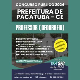 Pacatuba-ce Prof geografia 