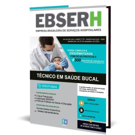 Ebserh 2025 Tcnico de Sade bucal 