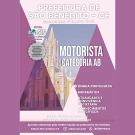 So Benedito- CE Motorista  cat A-B