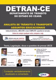 ANALISTA DE TRNSITO E TRANSPORTE - ASSUNTOS EDUCACIONAIS  DETRAN-CE / 2017
