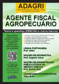 ADAGRi Agente Fiscal Agropecurio editora Dince 