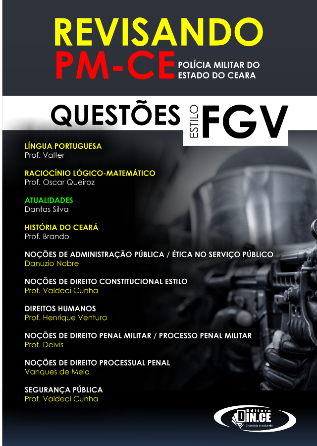 REVISANDO FGV - Polícia Militar Do Ceará -Apostila Questões De Provas ...