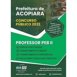 Acopiara -ce.  2022  Prof PEB 2 