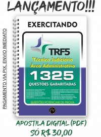 Pdf 1325 questes para Trf5 tcnico judicirio administrativa  Digital 