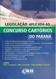 LEGISLAO APLICADA AO CONCURSO DE CARTRIOS DO PARAN 2019