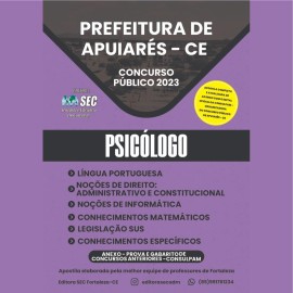 Prefeitura Apuiares -ce Psiclogo  edio 2023