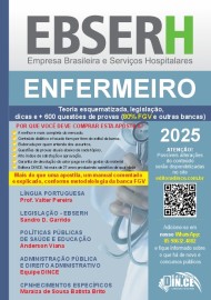 Ebserh 2025 : Enfermeiro editora Dince 