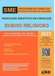 ENSINO RELIGIOSO- apostila Professor Substituto da Rede Municipal de Ensino de Fortaleza (SME) 2023 impresso