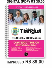 Tiangu 2025 Tcnico de enfermagem aps edital 