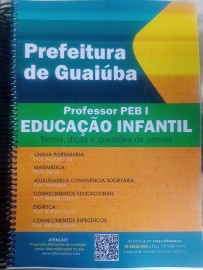 PDF .Educao Infantil Professor PEB II apostila prefeitura de Guaiba (PMC) Teoria e questes CETREDE 2023 - DIGITAL