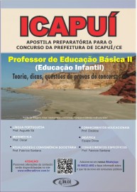 pdf Professor de Educao Bsica II - Educao Infantil apostila concurso Prefeitura de Icapu/CE - 2021 DigitalPDF