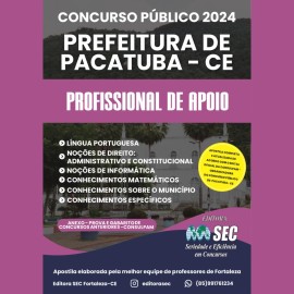 Pacatuba -ce Profissional de apoio 