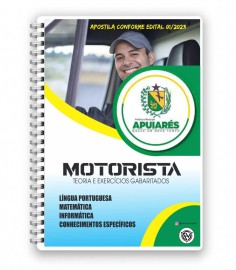 Prefeitura Apuirs 2023 Motorista  editora FV