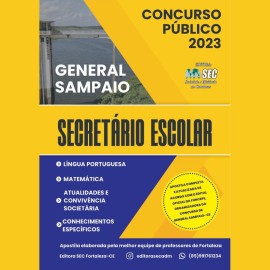 GENERAL SAMPAIO -CE : Secretario Escolar 