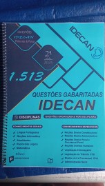 1513 questes gabaritadas banca Idecan 