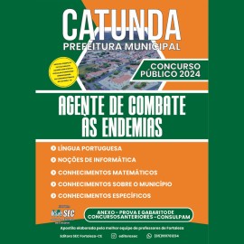 Catunda -Ce Agente de combate as endemias 