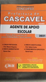 Apostilas AGENTE DE APOIO ESCOLAR - Prefeitura de Cascavel 2021 - Impressa