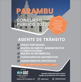 Paraambu-ce  2023 Agente de Transito 