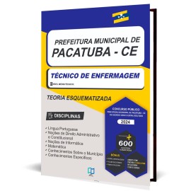 Pacatuba -Ce  Tcnico de enfermagem editora elaborar concurso 