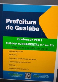 PDF .Ensino Fundamental (1 ao 5) Professor PEB II apostila prefeitura de Guaiba (PMC) Teoria e questes CETREDE 2023 - DIGITAL