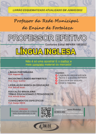 LNGUA INGLESA - apostila Professor Efetivo de Fortaleza - Teoria esquematizada e questes de provas IMPARH 2022