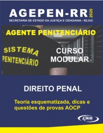 PDF Agepen-Rr Agente Penitencirio - DIREITO PENAL -Teoria e questes AOCP/2020