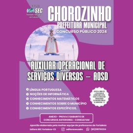 Chorozinho -Ce Auxiliar operacional de servios  diversos 