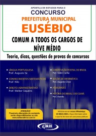 COMUM A TODOS OS CARGOS DE NVEL MDIO -PREFEITURA DE EUSBIO - 2020