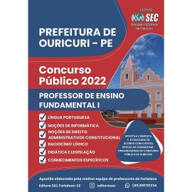 OURICURI -PE Professor de Ensino Fundamental 1 