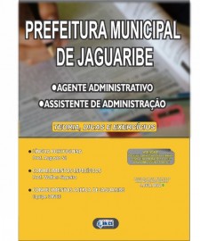 Apostila Prefeitura de Jaguaribe/CE - Agente Administrativo e Assistente de Administrao /2020 - Digital/PDF