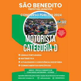 So Benedito-CE  Motorista cat D 