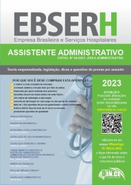 Cpia de ..PDF Assistente Administrativo Apostila concursos Ebserh 2023- Digital/PDF  aps edital