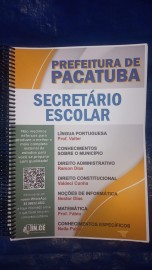 pdf Secretrio Escolar -apostila Prefeitura de Pacatuba teoria e questes 2024   digital