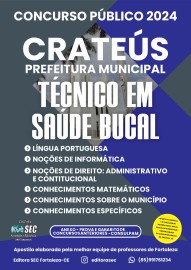 Crates-CE. Tcnico em sade bucal 