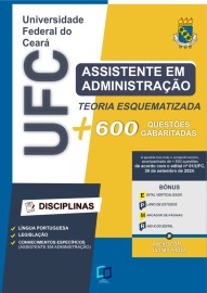 Ufc Assistente em Administrao editora elaborar aps edital .   edio 2024 