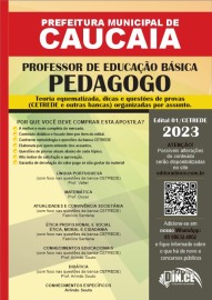PEDAGOGO - Professor de Educao Bsica -prefeitura de Caucaia (PMC) Teoria e questes 2023