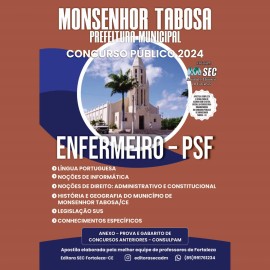 Monsenhor Tabosa -CE  : Enfermeiro Psf 